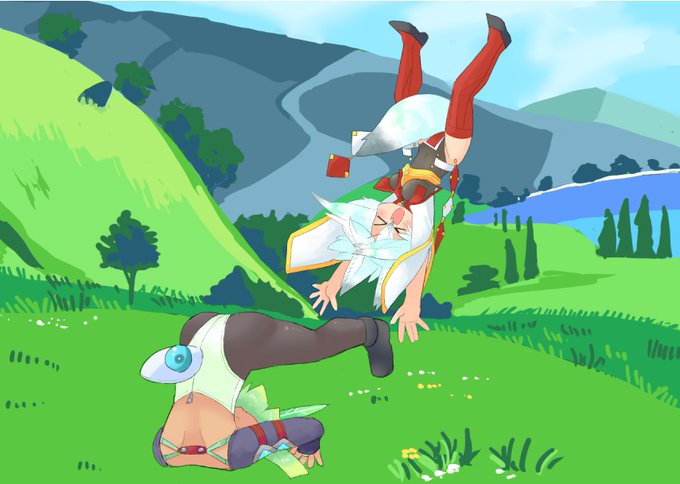 巴投げのシーン 