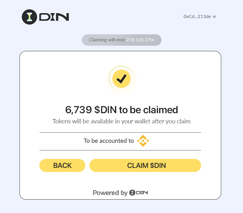 0xDative's tweet photo. $DIN Airdrop is CONFIRMED!

Time: 8 min
Cost: FREE
Potential: $3,797+

Check out my airdrop strategy 👇🧵 https://t.co/oWeXWyu8R0