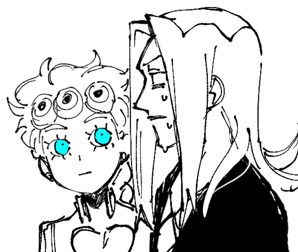 Someone get him brown contacts