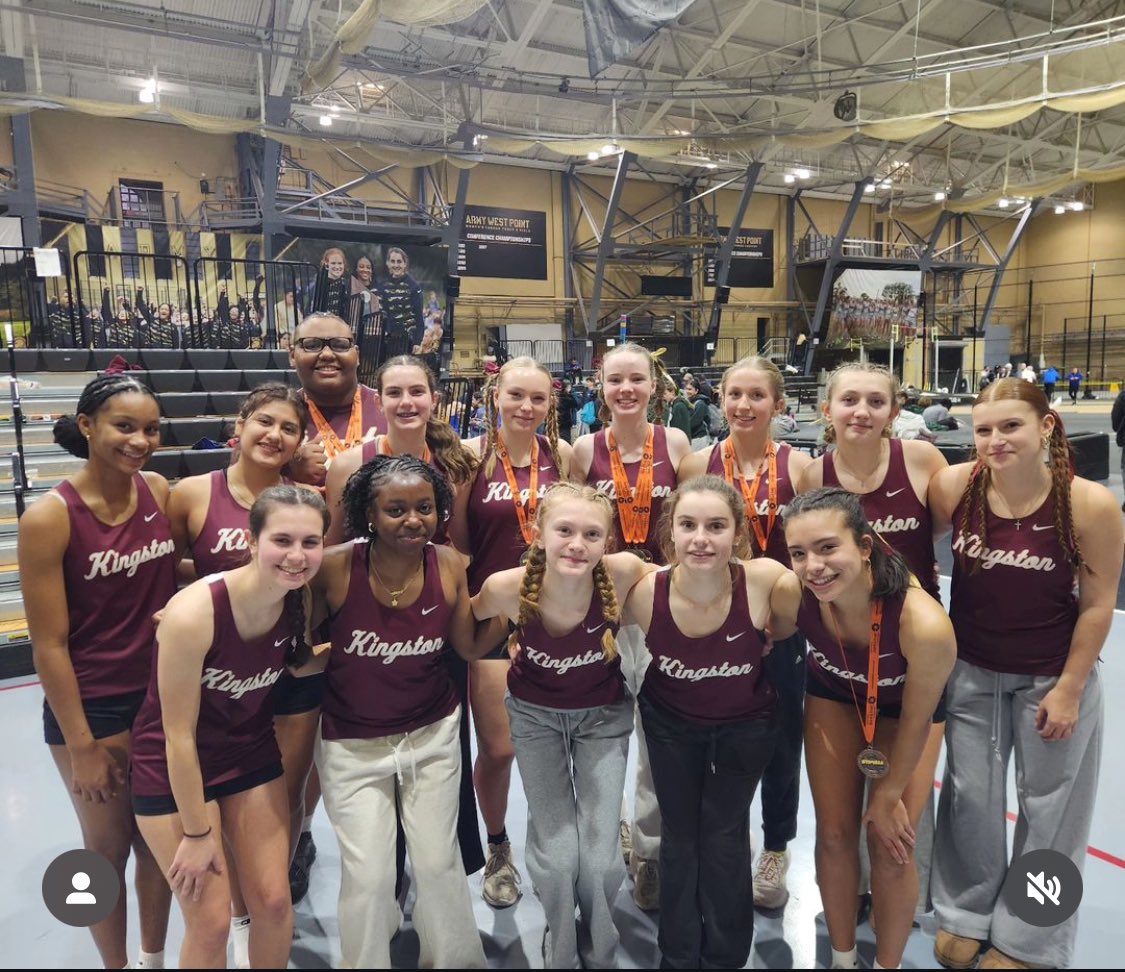 Varsity Girls Indoor Track &amp; Field Team places 3rd at Sectionals! 👏🐯🏃‍♀️

Congrats, Tigers! 
<a href="/Kingston_XCTF/">Kingston XC/TF</a> 
#TigerPride