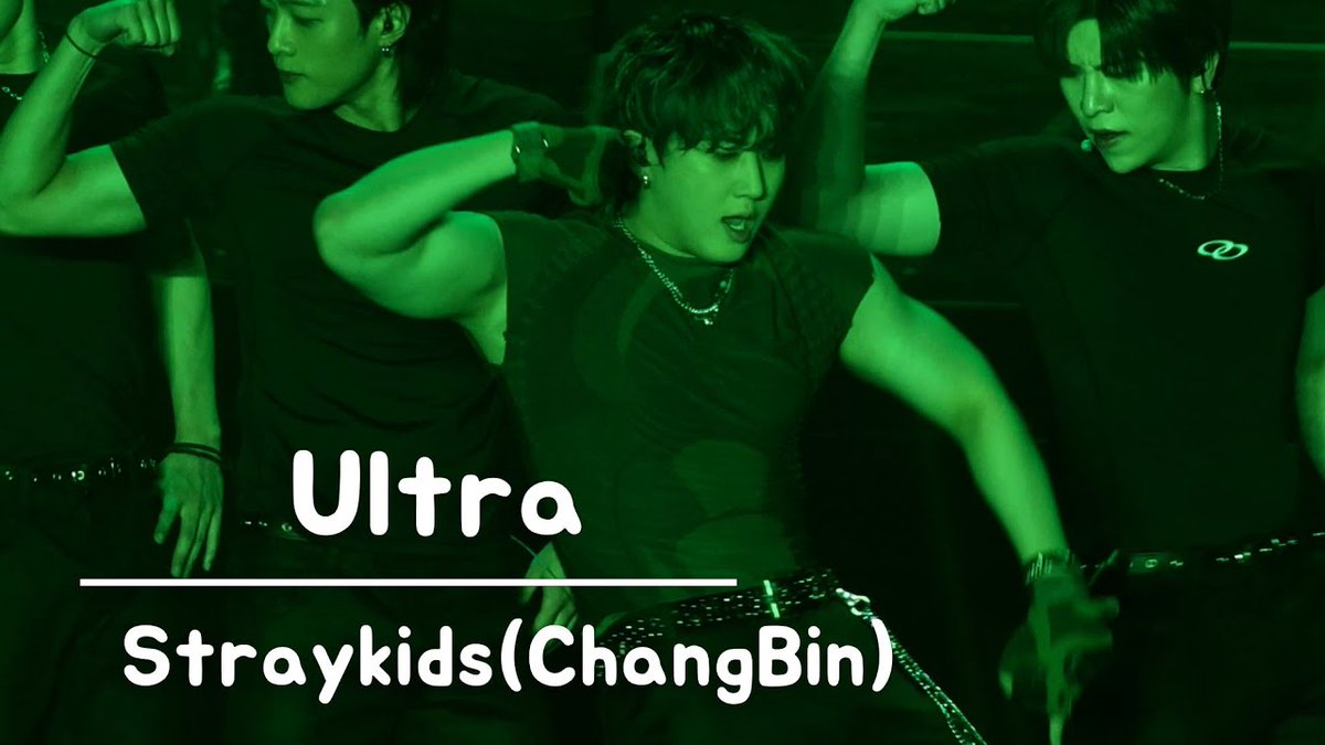 #Changbin Ultra FanCam closing in on 260k views 💚

🔗youtu.be/CMaWRczUy-k?si…

#창빈 #스트레이키즈 #StrayKids #Seolars #Ultra
<a href="/Stray_Kids/">Stray Kids</a>