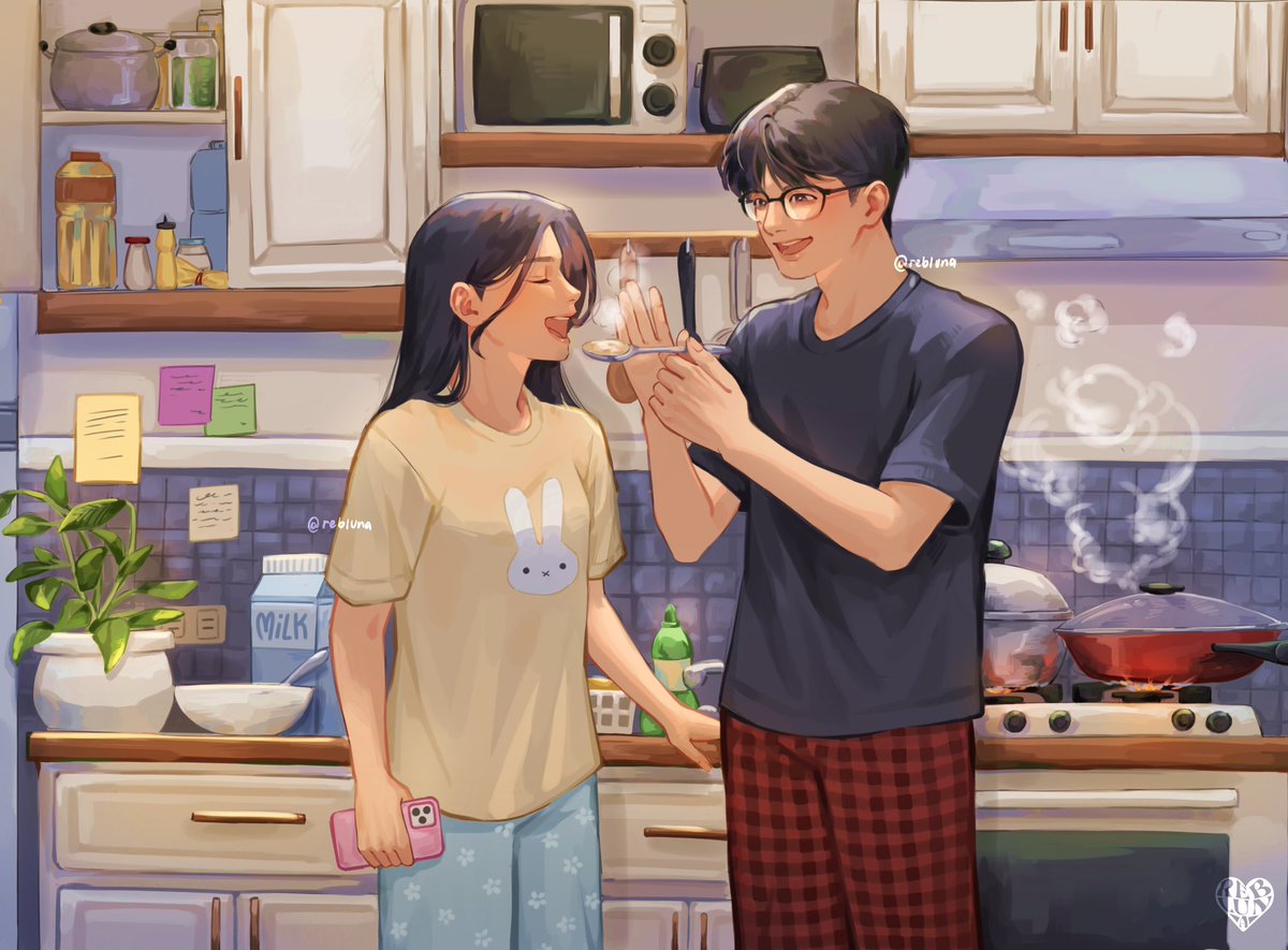 reblunaa's tweet photo. be careful, it’s hot 🍲 #artph https://t.co/4dzjAbtY92