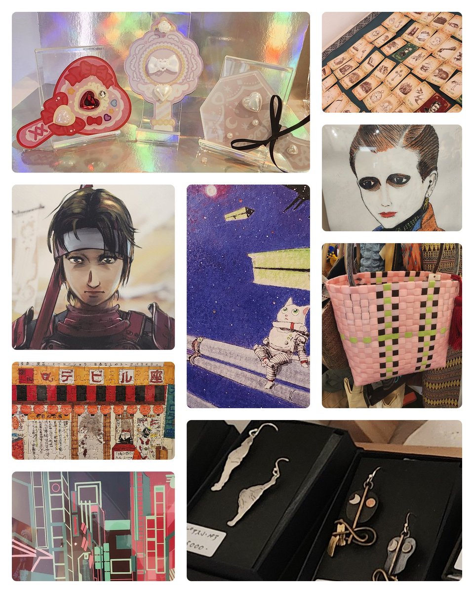 #えぼ展2025 
無事会期を終了いたしました。
多くのお客様にご来場いただき、感想をいただいたり、占いやワークショップにも参加いただいたりととても実りある展示会になりました。
次回開催は未定ですが、またお会いできるよう、それぞれ精進してまいります。
ありがとうございました🙇‍♀️
#DFGHarajuku