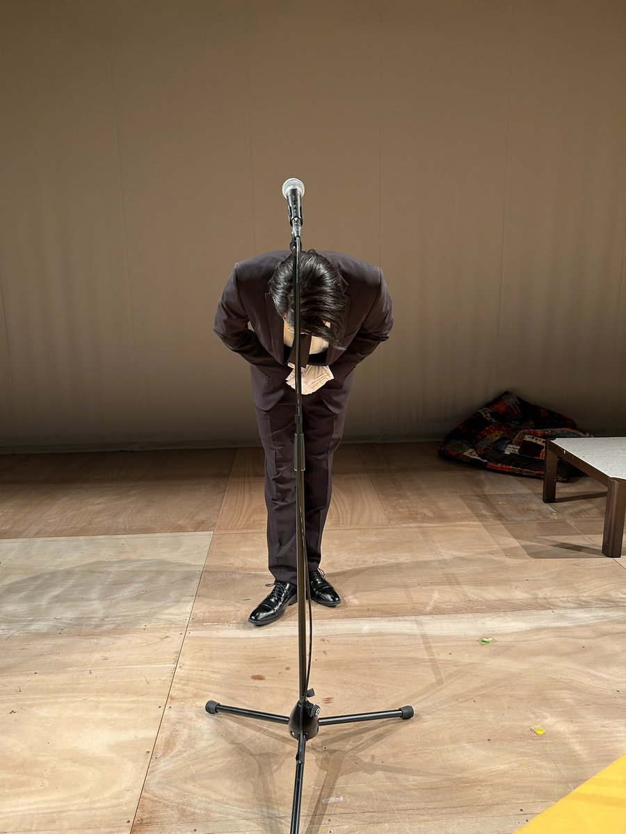 kohei_kamiyama's tweet image. #日常茶飯 

千秋楽ありがとうございました！！

会場全体で作り上げる全てのストーリーが愛おしい4日間でした

この6人でお芝居できてよかった
相方がゆうほくんでよかった

カタブツスマイルをこれからもよろしくお願いします！！！！