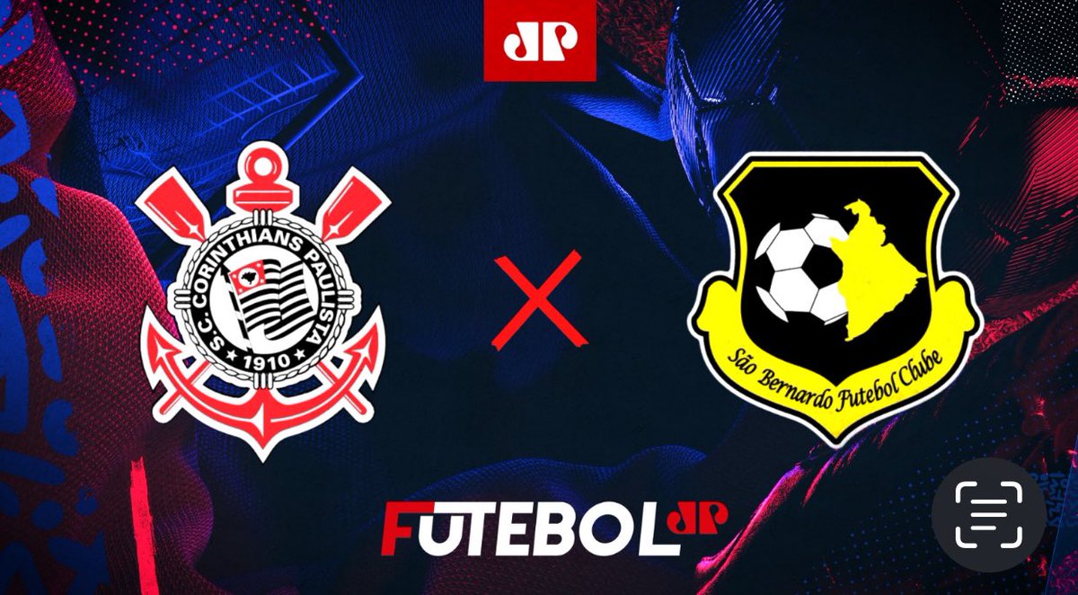 20h30- CORINTHIANS  X SÃO BERNARDO pela Jovem Pan FM100,9 Rede News e Youtube: Jovem Pan Esportes com <a href="/zemanoeljp/">Jose Manoel Barros</a> Vampeta @victboni <a href="/pedrosperber/">Pedro Henrique Sperber</a> .