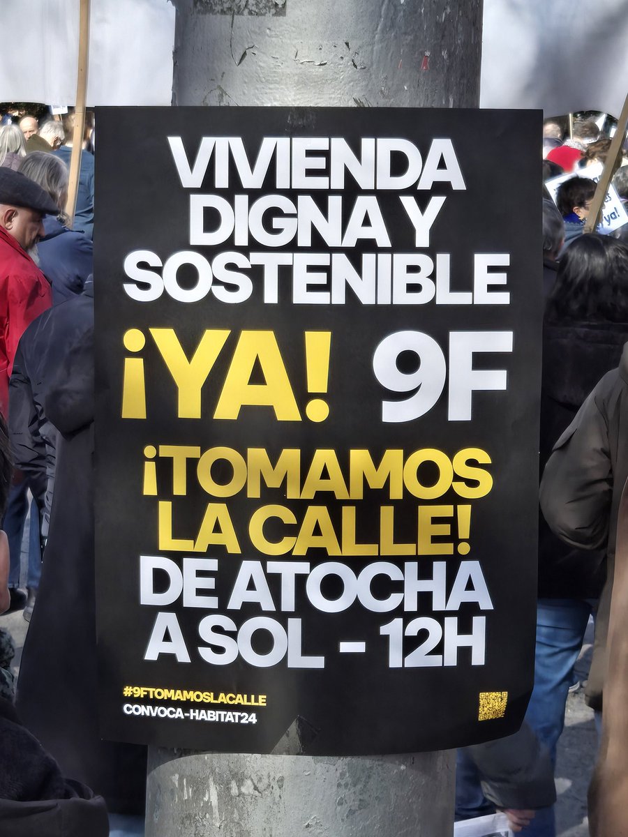PCEAlcorcon's tweet image. Una vez más el pueblo de la Comunidad de Madrid se moviliza para exigir medidas que garanticen el derecho constitucional a una vivienda digna y adecuada #9FTomamosLaCalle