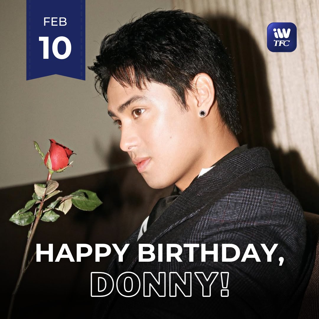 ofc_iwant's tweet photo. Happy birthday, @donnypangilinan! 🎂🎁🎉🥂
Love, your iWantTFC fam! 😘 https://t.co/HDrsfvyldw