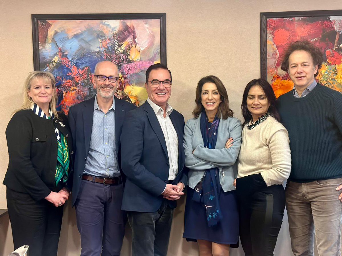 The newly assembled ISAC Board of Directors met recently at the Royal Society of Medicine to discuss ongoing and future initiatives for the society under the direction of ISAC President Professor Souha Kanj