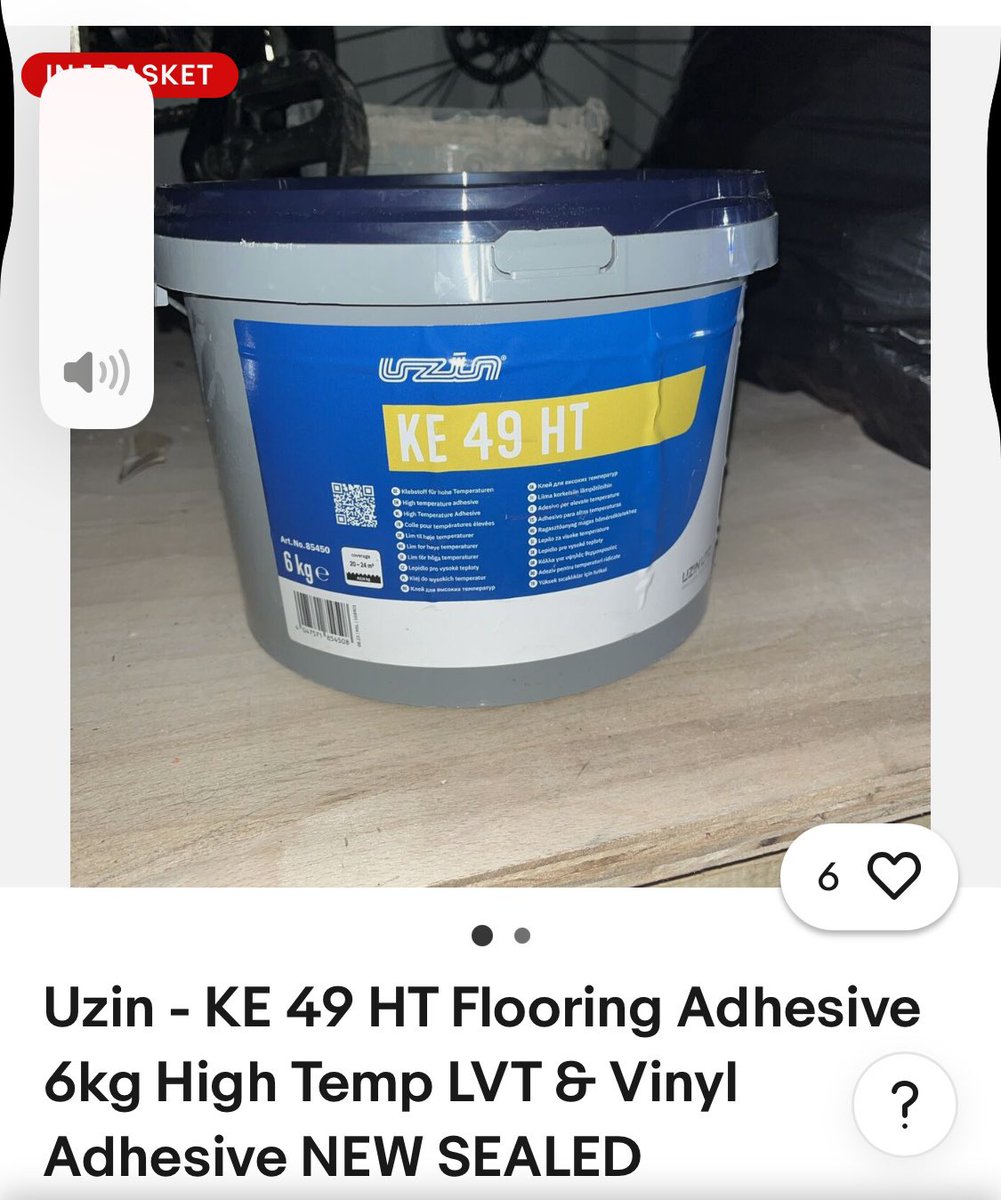 Special offer £35 tub get it come on fitters come on fitters get your glue😎🫡 #glue #LVT #gooddeal #oneoffoffer #bussiness #Birmingham #cheep #domeaticflooring #commercialflooring