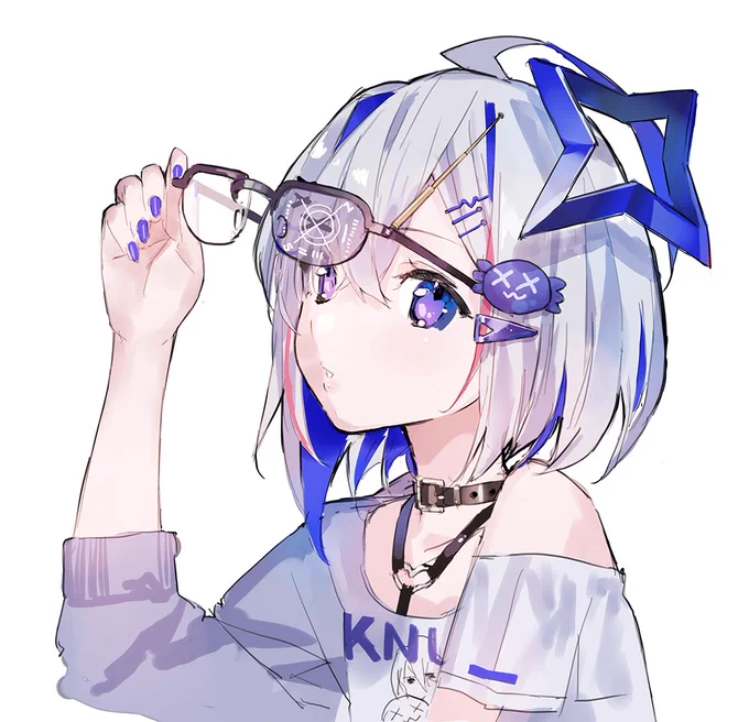しゅりk…天使の輪を忘れてたので加筆#かなたーと #PPカット 