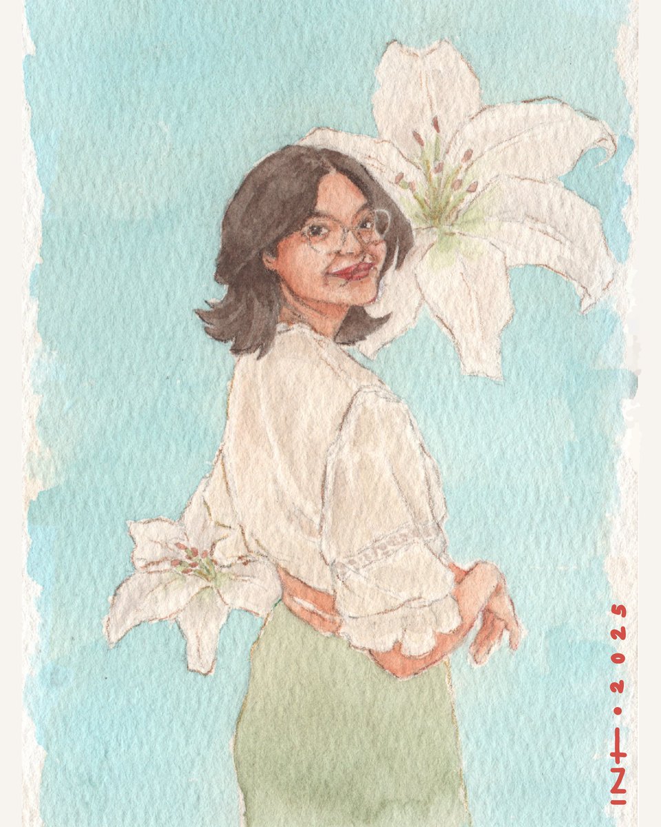 [Like &amp; RT are appreciated]

halo! karena Februari bulan kasih sayang, aku buka promo art commission buat pasangan (contoh seperti di bawah) dengan harga 175k aja, loh!!

nantinya, kamu akan dapat 2 lukisan berpasangan dengan BG bunga, berukuran 6R (15×20cm) &amp; piguranya. 

⬇️