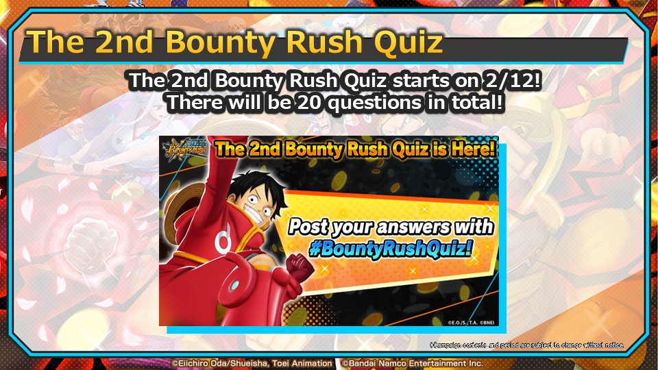 ONE PIECE Bounty Rush tweet media