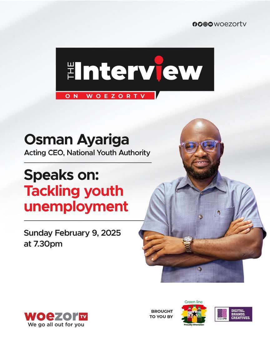 Aufaruk199's tweet photo. Let’s have a conversation tackling youth unemployment! 
7pm on Woezor Tv 
#OnGod
#show_working
#more_working https://t.co/GekYotVTin