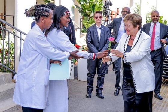Kristalina Georgieva (@kgeorgieva) on Twitter photo I had a wonderful visit to Ethiopia! Productive talks with PM <a href="/AbiyAhmedAli/">Abiy Ahmed Ali 🇪🇹</a>, <a href="/MoF_Ethiopia/">Ministry of Finance - Ethiopia</a> Minister Shide, Governor <a href="/mihretum/">Mamo Mihretu</a>, and key stakeholders on economic reform momentum. I was deeply touched by the hospitality and warmth of the Ethiopian people. አመሰግናለሁ! Thank you! I had a wonderful visit to Ethiopia! Productive talks with PM <a href="/AbiyAhmedAli/">Abiy Ahmed Ali 🇪🇹</a>, <a href="/MoF_Ethiopia/">Ministry of Finance - Ethiopia</a> Minister Shide, Governor <a href="/mihretum/">Mamo Mihretu</a>, and key stakeholders on economic reform momentum. I was deeply touched by the hospitality and warmth of the Ethiopian people. አመሰግናለሁ! Thank you!