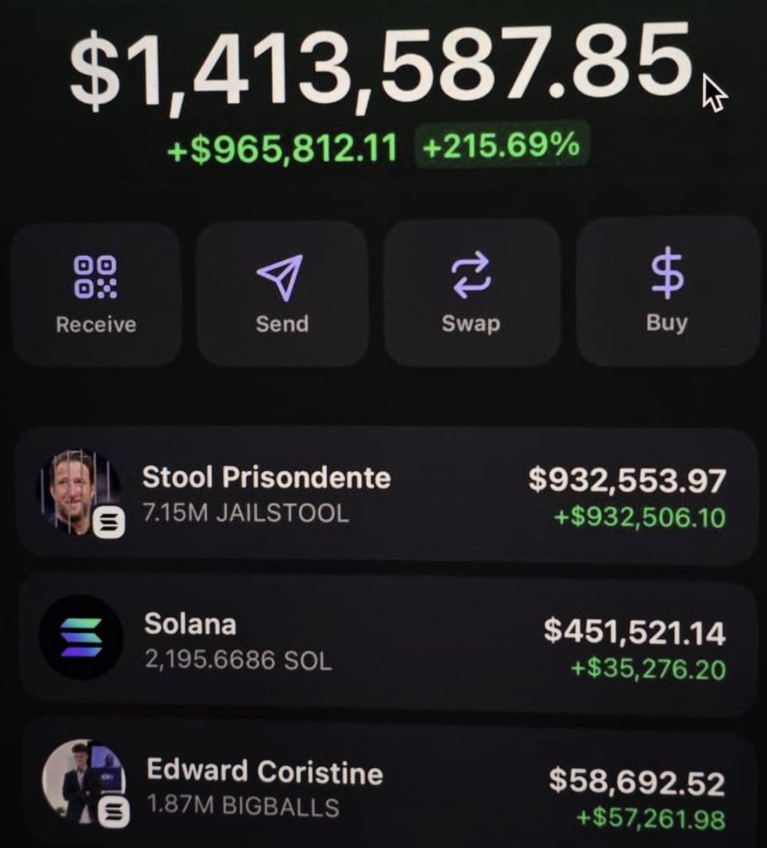 This wallet was $10,000 yesterday

Never stop clicking !

If you see this, interact I might just change your life.