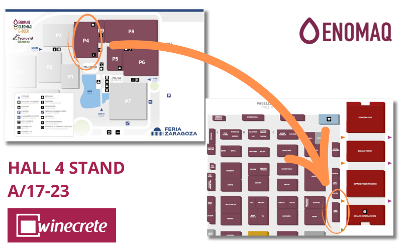 Winecrete's tweet photo. ¡Esta semana te esperamos en #ENOMAQ! 
@feriadezaragoza https://t.co/3V5UH8uWZQ