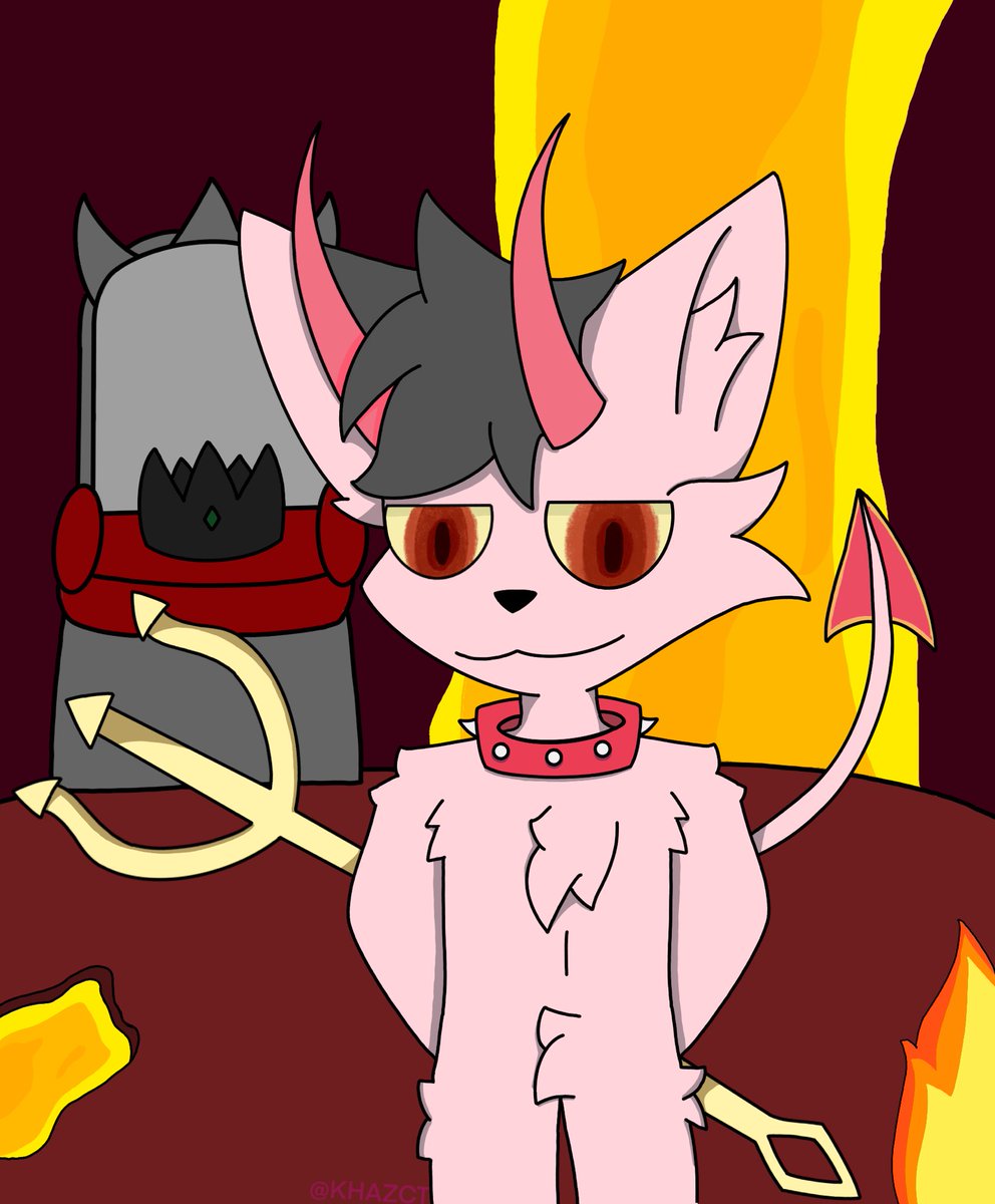 KHAZCT's tweet photo. Just wanna say that I made a little present for this guy @Discordix_23 he inspired me when I saw their drawings on the internet before I created this account, I thank him so much. #furry #fanart #drawing https://t.co/PmkAQaMLsj