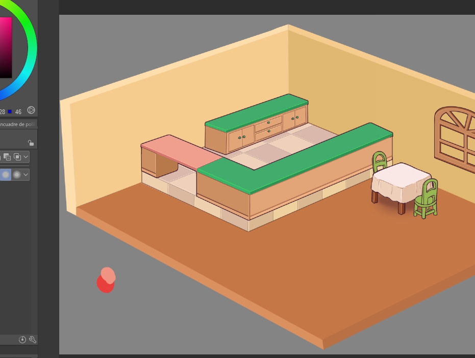 CasielGameDev's tweet image. Making a indie game all 2d with perspective is hard af , im not big doing backgrounds but here we are #indiegame #gamedev #demosoon