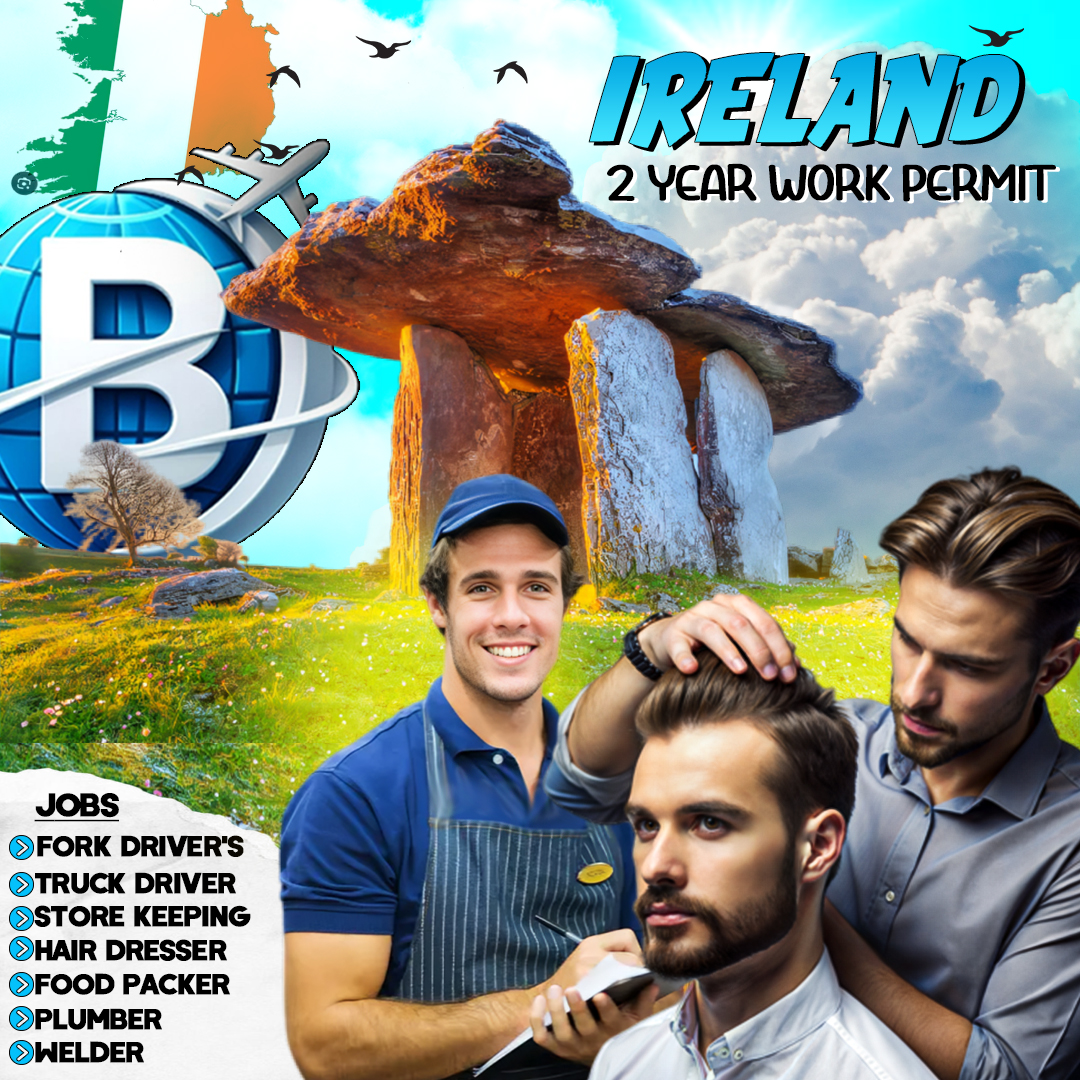 brothers_imgrtn's tweet photo. 🇮🇪✨ Apply for Ireland 2-Year Work Permit – Secure Your Future! ✈️
📌 Job Roles Available:
✔️ Fork Driver 🚜
✔️ Truck Driver 🚛
✔️ Store Keeper 🏬
✔️ Hair Dresser 💇♂️💇♀️
✔️ Food Packer 📦
✔️ Plumber 🔧
✔️ Welder ⚙️
📌 Duration: 2 Years
925 323 7890
#IrelandWorkPermit 🇮🇪 https://t.co/nO1ZiT7Qzb