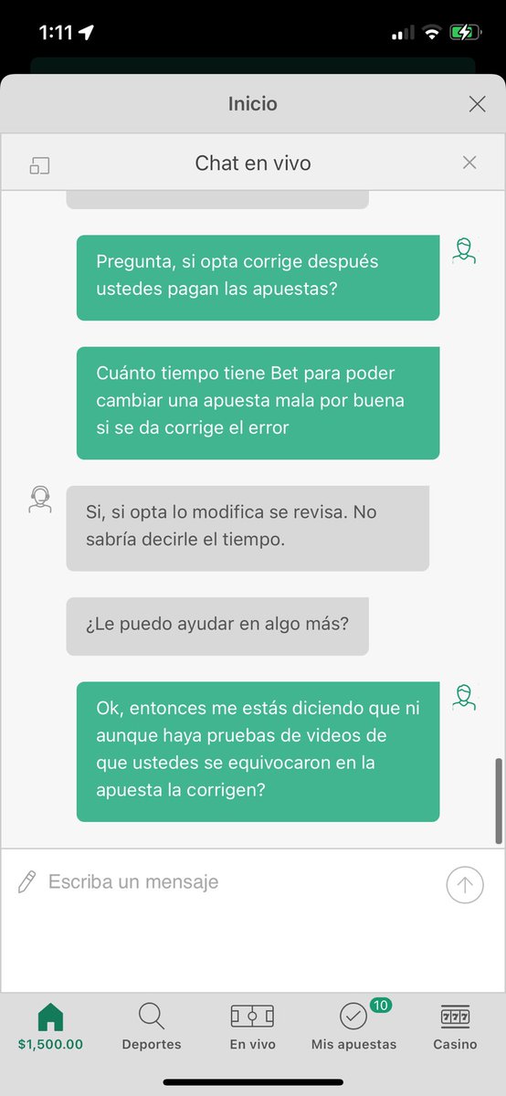 vedencs's tweet photo. Increíble @bet365mx está haciendo un ridículo monumental, incluso en el chat cuando pides explicaciones y los ocorralas con preguntas que no saben responder te cortan el chat de improviso, pésimo #bet365pagalaapuestadeibañez https://t.co/LncDTKcNjq