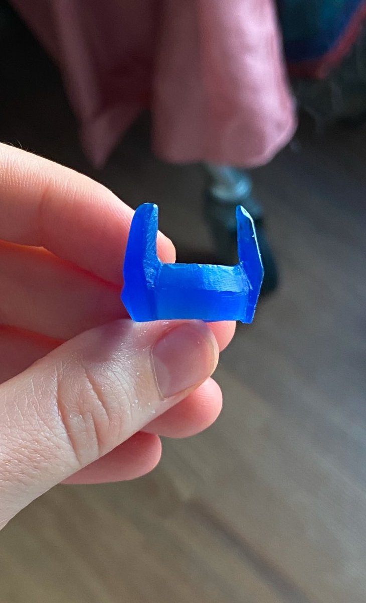 virtual_nemesis's tweet image. process, i think I'm going to make the side prongs slightly longer on my next attempt