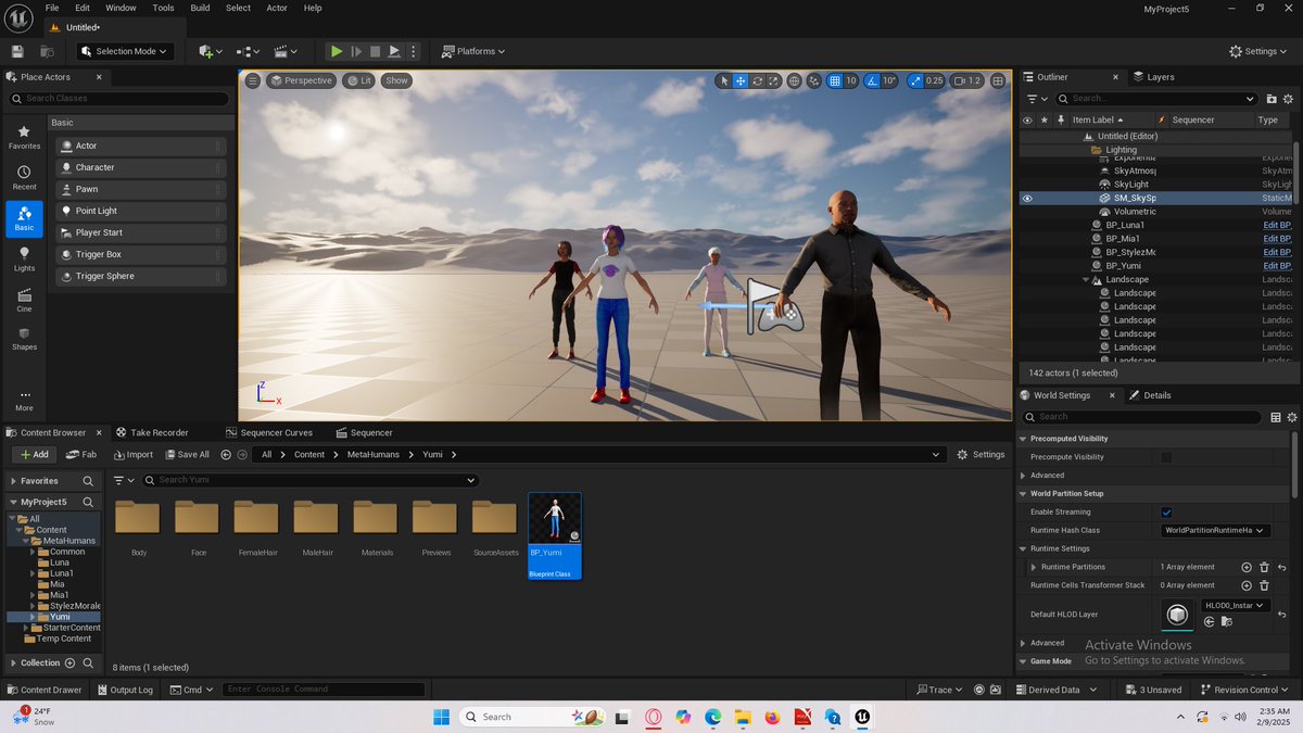 Stylez_Morales's tweet photo. Me introducing Unreal Engine to Who Cares... and instantly regret it... jk the girls are cool... most of the time. @UnrealEngine #metahuman @DeemosTech #HyperHuman #ChatAvatar #ai3Dcharacters https://t.co/9K9Rmw4AKR