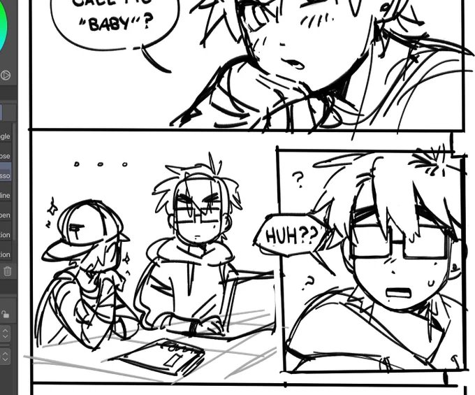wip that I will hopefully finish cus I think it's so silly
toki and exem btw 🙈 