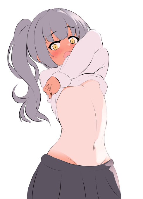 着替え日焼け霞ちゃ 