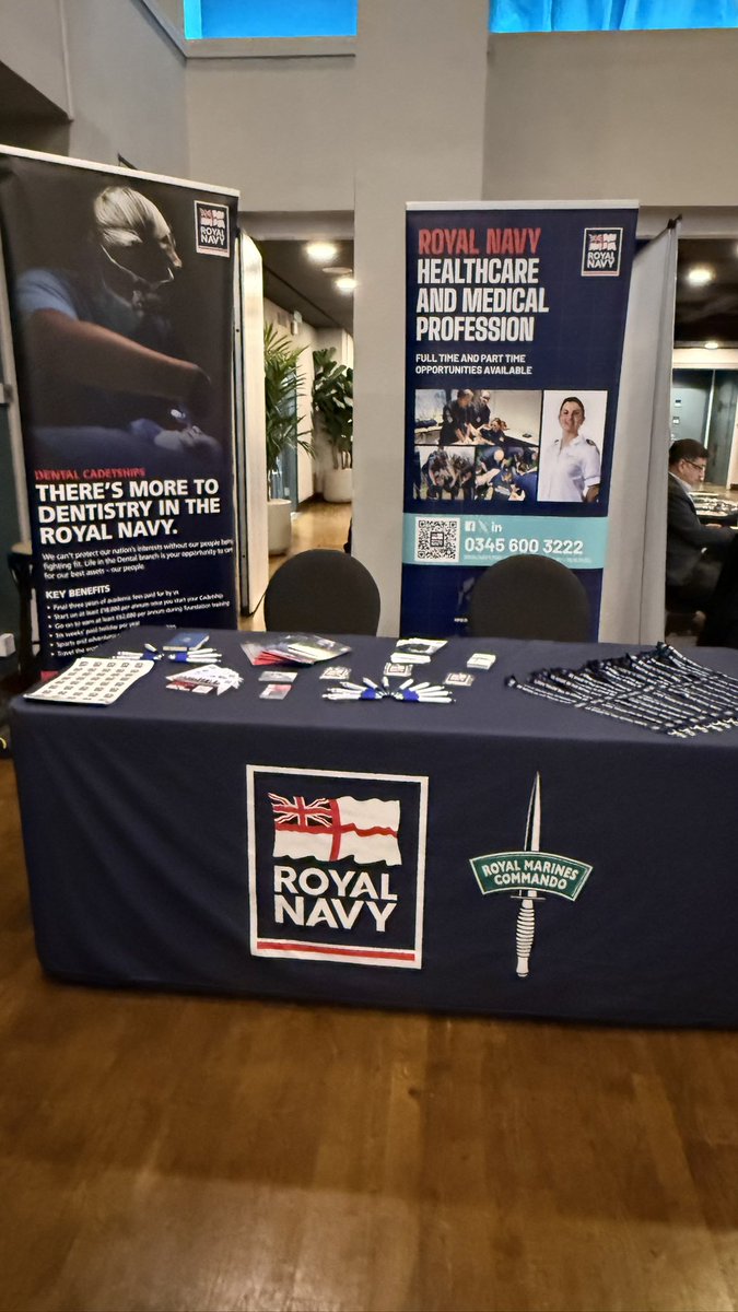 Elaine C Grist (@ecg1510) on Twitter photo Today (Sunday) we are in Leeds at the British Dental Students’ Association. Come and find out about a career in <a href="/RNJobsUK/">Royal Navy Jobs</a> full or part time. <a href="/CdreAHofman/">Commodore Alison Hofman</a> <a href="/faye_matt/">Matt Faye</a> <a href="/MedicsNavy/">Royal Navy Medical Service Recruitment</a> <a href="/RNReserve/">Royal Naval Reserve</a> <a href="/NHSEArmedForces/">NHSE Armed Forces</a> <a href="/DMS_MilMed/">Defence Medical Services</a> Today (Sunday) we are in Leeds at the British Dental Students’ Association. Come and find out about a career in <a href="/RNJobsUK/">Royal Navy Jobs</a> full or part time. <a href="/CdreAHofman/">Commodore Alison Hofman</a> <a href="/faye_matt/">Matt Faye</a> <a href="/MedicsNavy/">Royal Navy Medical Service Recruitment</a> <a href="/RNReserve/">Royal Naval Reserve</a> <a href="/NHSEArmedForces/">NHSE Armed Forces</a> <a href="/DMS_MilMed/">Defence Medical Services</a>