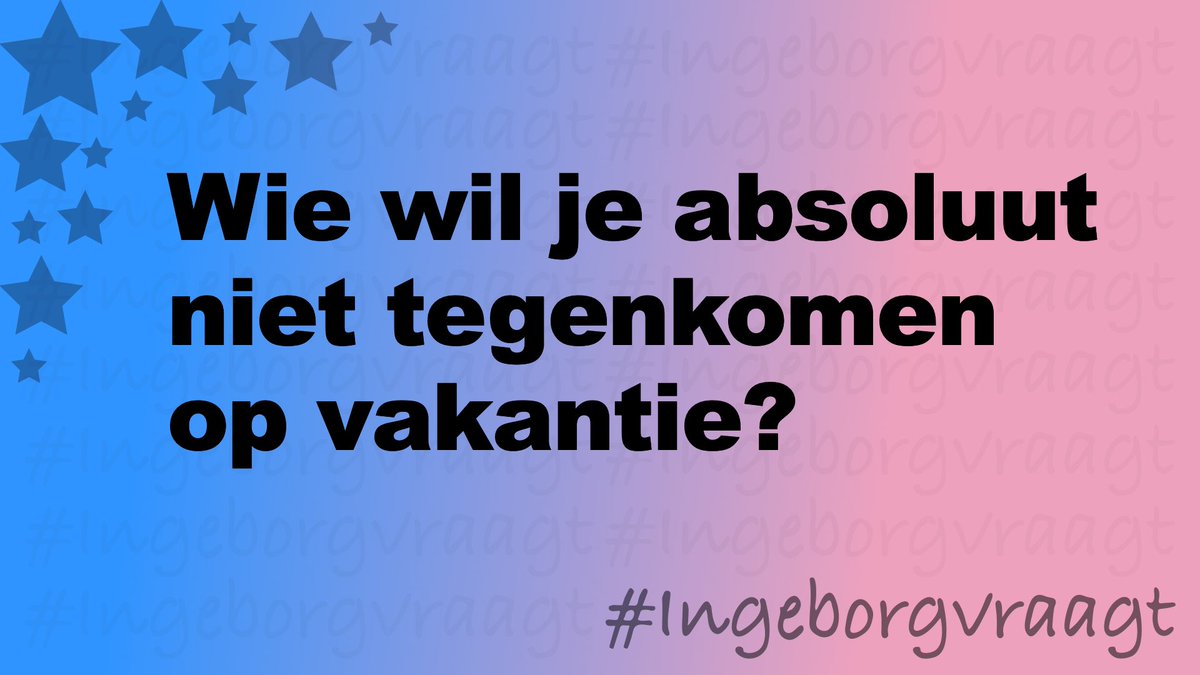 #IngeborgVraagt🍀😇 tweet media