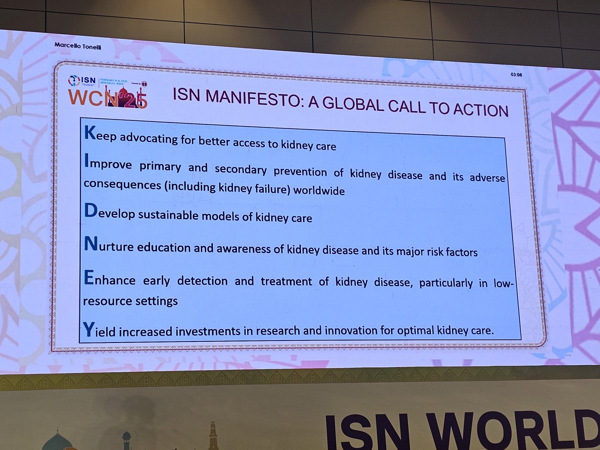 ISN manifesto 
What do we do next?

#ISNWCN