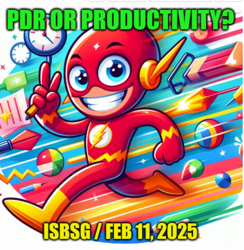 New <a href="/isbsg/">ISBSG</a> webinar on Feb11, 2025 with <a href="/lbu_measure/">Luigi Buglione</a> for discussing differences between #PDR and #productivity: book you free seat xlick at isbsg.org/events/