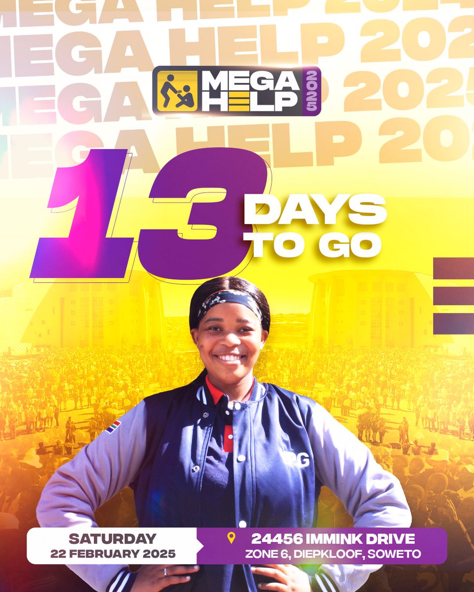 vygsa_official's tweet image. Just 13 more days to go😎

#VYG #VYGSA #MegaHelp #MH25 #Megahelp2025 #Countdown