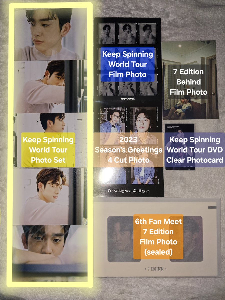 ahgabns's tweet photo. WTS LFB PH
Got7 Park Jinyoung
Photocard
Film photo set

Take all only
2,300PHP + LSF
(I can re-use packaging materials)

Can do meetups
Can COD thru lalamove
Open for other shipping options

🏷️world tour dvd bluray keep spinning top 7 edition 6th fan meet pjy season's greetings https://t.co/L9X8IcC2wC