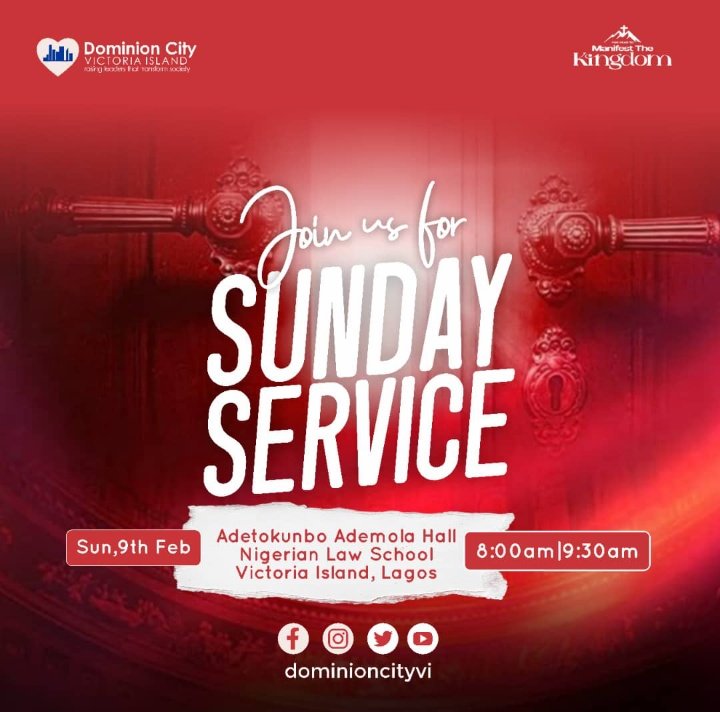 Dominioncityvi's tweet image. In the presence of God,theres joy,theres liberty theres everything Good that you need.

Join #DcService  Live

YOUTUBE 
youtube.com/c/dominioncity…

INSTAGRAM
instagram.com/dominioncityvi…

RADIO
mixlr.com/dominioncityvi