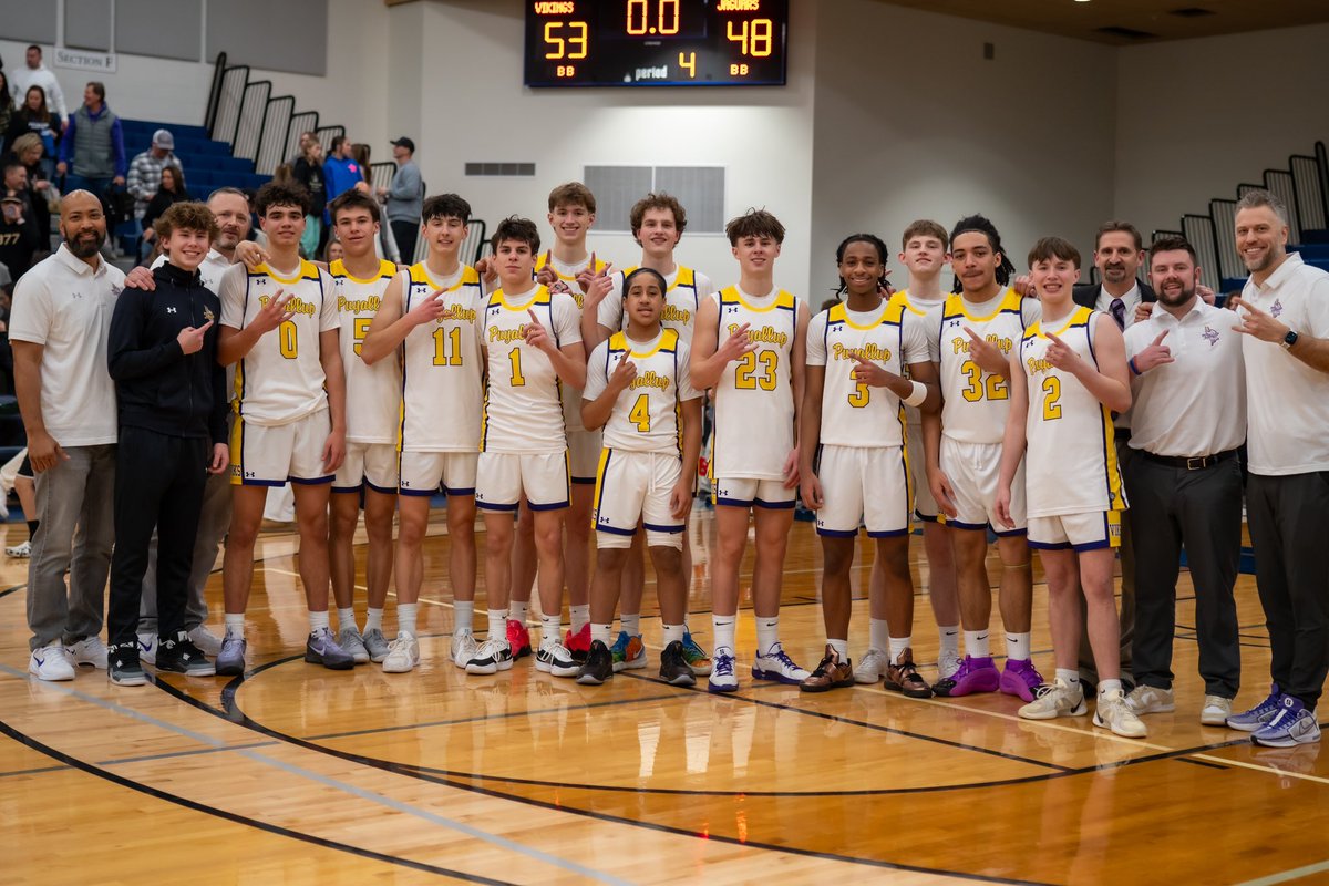 SPSL Champs 2025!🏆
Proud of you guys!!!
People come and go, 
Banners last forever.
Used a little Kobe inspiration tonight! Go Viks! 🤘💜💛