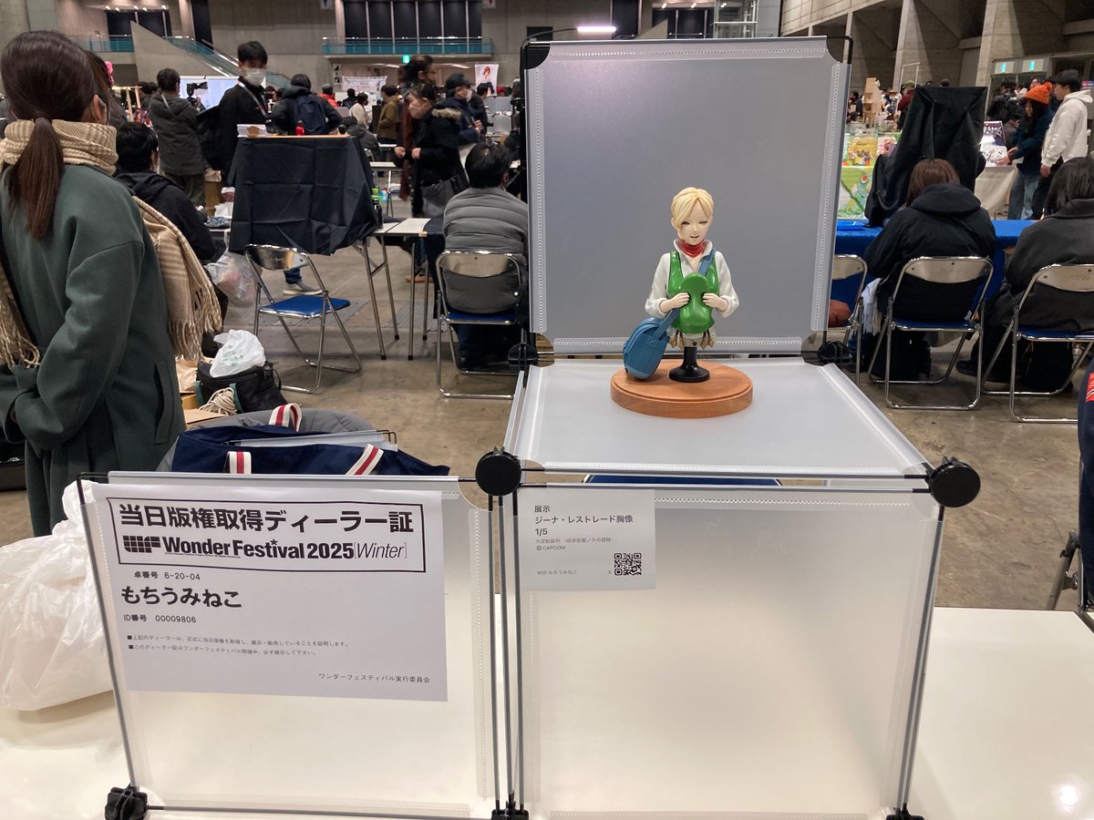 ワンフェス初めてディーラー側個人で出てました。展示だけだけどね。見てくれた方々、ありがとうございました。
#ワンフェス2025冬
#WF2025冬