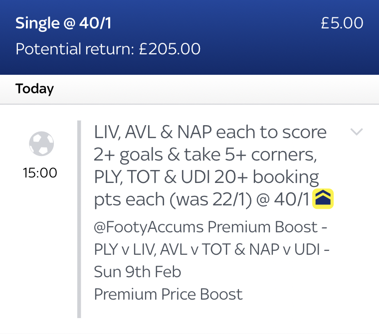 FootyAccums's tweet image. 😍 LETS START SUNDAY WITH A 40/1 EXCLUSIVE BOOST SHALL WE?

❤️ LIKE IF YOU WANT THE LINK!!

18+ Gambleaware