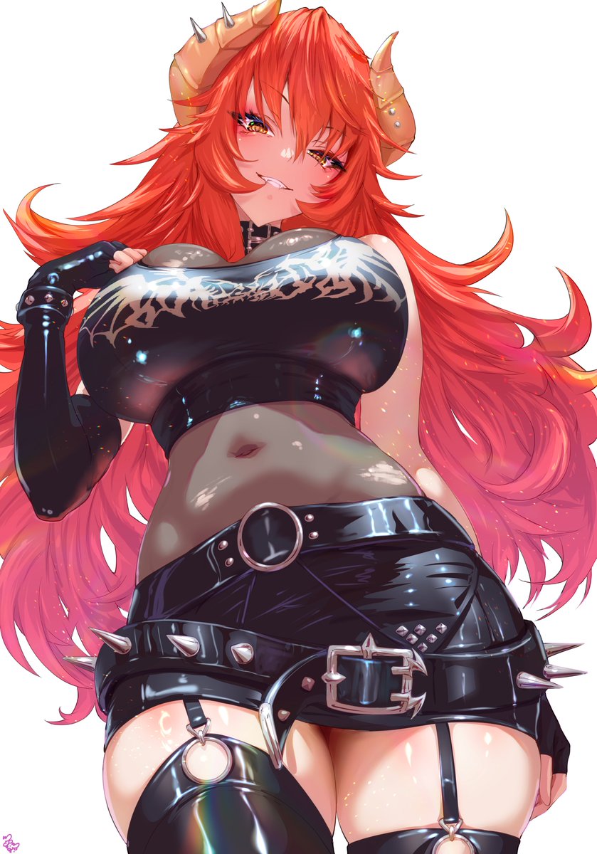 momoyama_tits's tweet photo. 🔥YO!🔥 I just finished a Zentreya fan art!! 🎸💥
This time, she’s rocking a punk outfit, bringing out that cool &amp; sexy vibe! 🤘🔥✨
💀⚡️ Feel the red-hot energy!! ⚡️💀

#zentreart #VSHOJO https://t.co/jp7vq40MrU