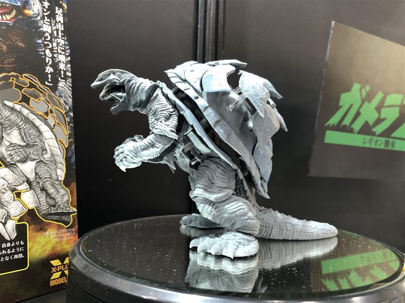WF2025W 展示品紹介】 1/700スケール ガメラ（1996）プラスチック