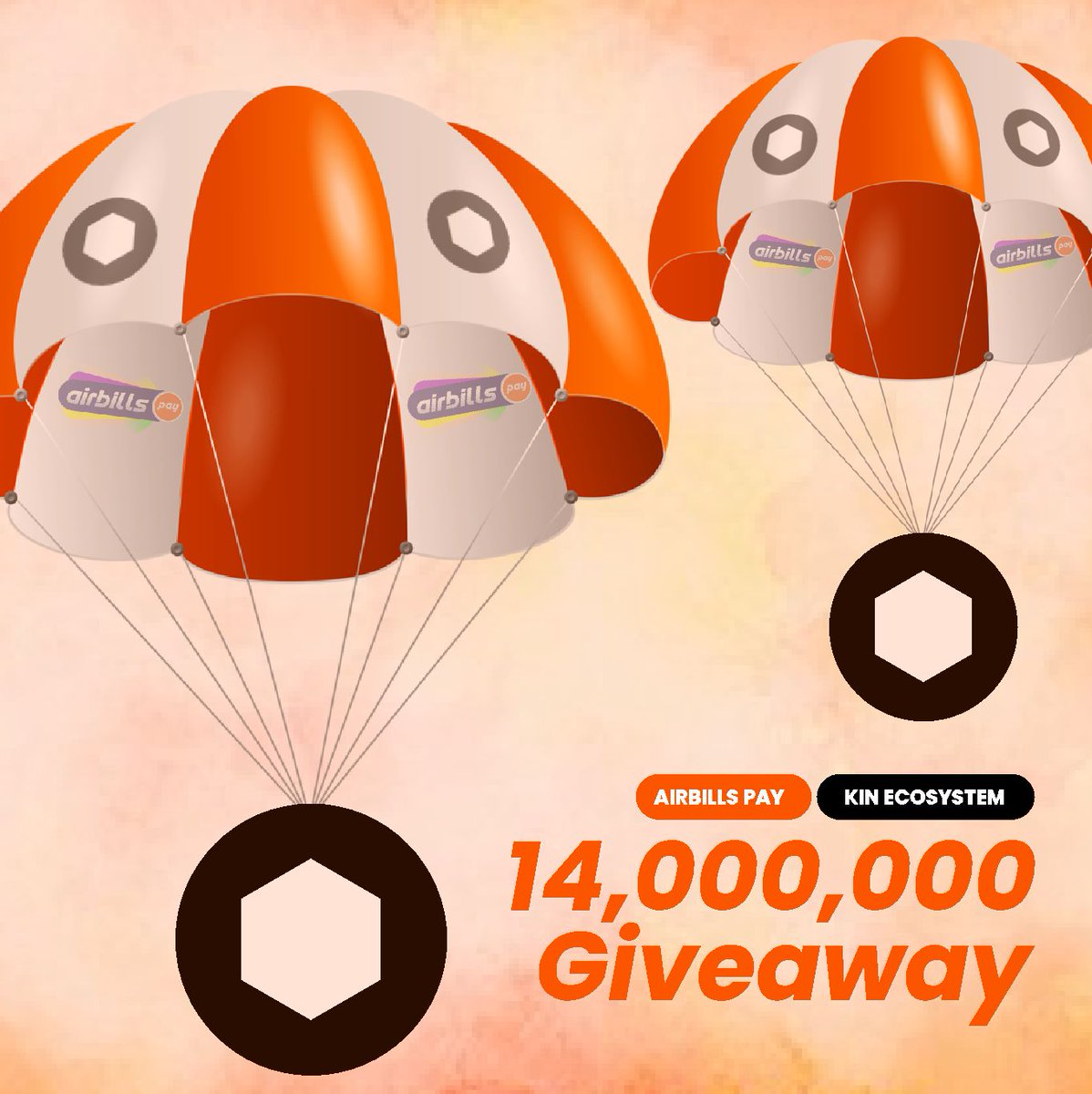 airbillspay's tweet image. 🚨 14,000,000 KIN Giveaway! 🚨
We're celebrating our partnership with Kin Ecosystem
Here's how to win:
⭐️ Follow @airbillspay & @Kin_Ecosystem
🧡 Like & 🔄 Retweet this post
👥 Tag 3 friends in the comments
🎁 Prizes: 14 Winners: 1,000,000 KIN each!
⏳ Giveaway ends in 48…