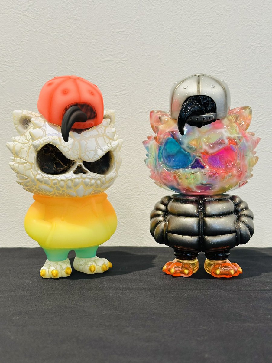 本日のワンフェス40周年の戦利品①です。
といっても、優先入場に当選した妻に購入してもらいました。
ペインターネットさんコラボ品、Gangstiger Soulホワイトクラックとステンドグラス迷彩をお迎えしました。残念ながらJUMBOは抽選に外れてしまいました。

<a href="/toshihikoito/">ペインターネット公式</a>