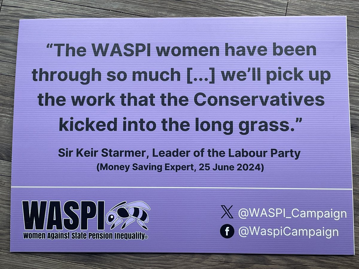 The dark shadow cast over women’s State Pension injustice continues to creep under <a href="/UKLabour/">The Labour Party</a>. #WASPI women were punished by lack of information; the <a href="/PHSOmbudsman/">Parliamentary and Health Service Ombudsman</a> said it was maladministration. The Government refuse to put it right. #womenbeware #andevermoreshallbeso