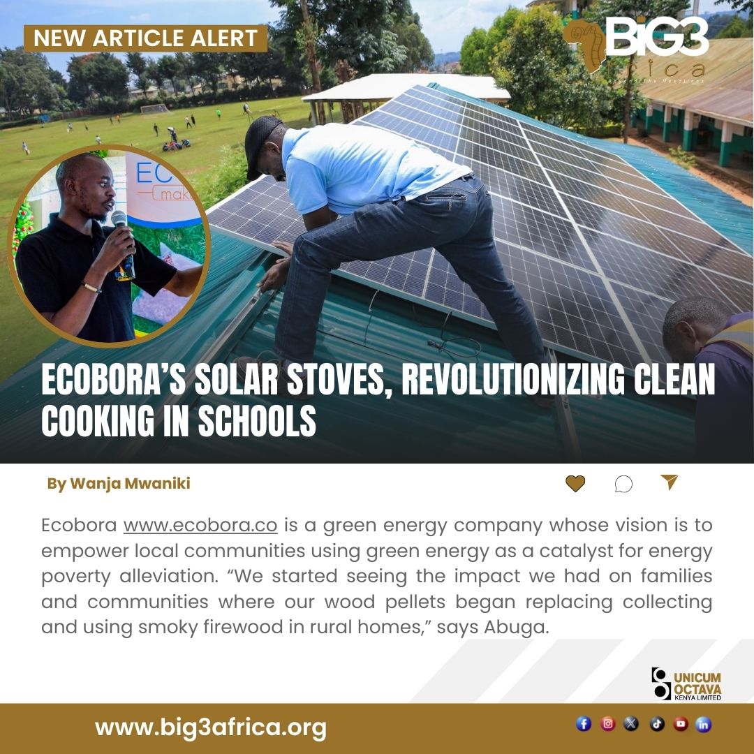 Ecobora's solar stoves is a green energy company whose vision is to empower local communities and schools. Read the full feature on our website. Link BELOW

👉🏽big3africa.org/2025/02/09/eco…

#cleanenergy #environment #conservation