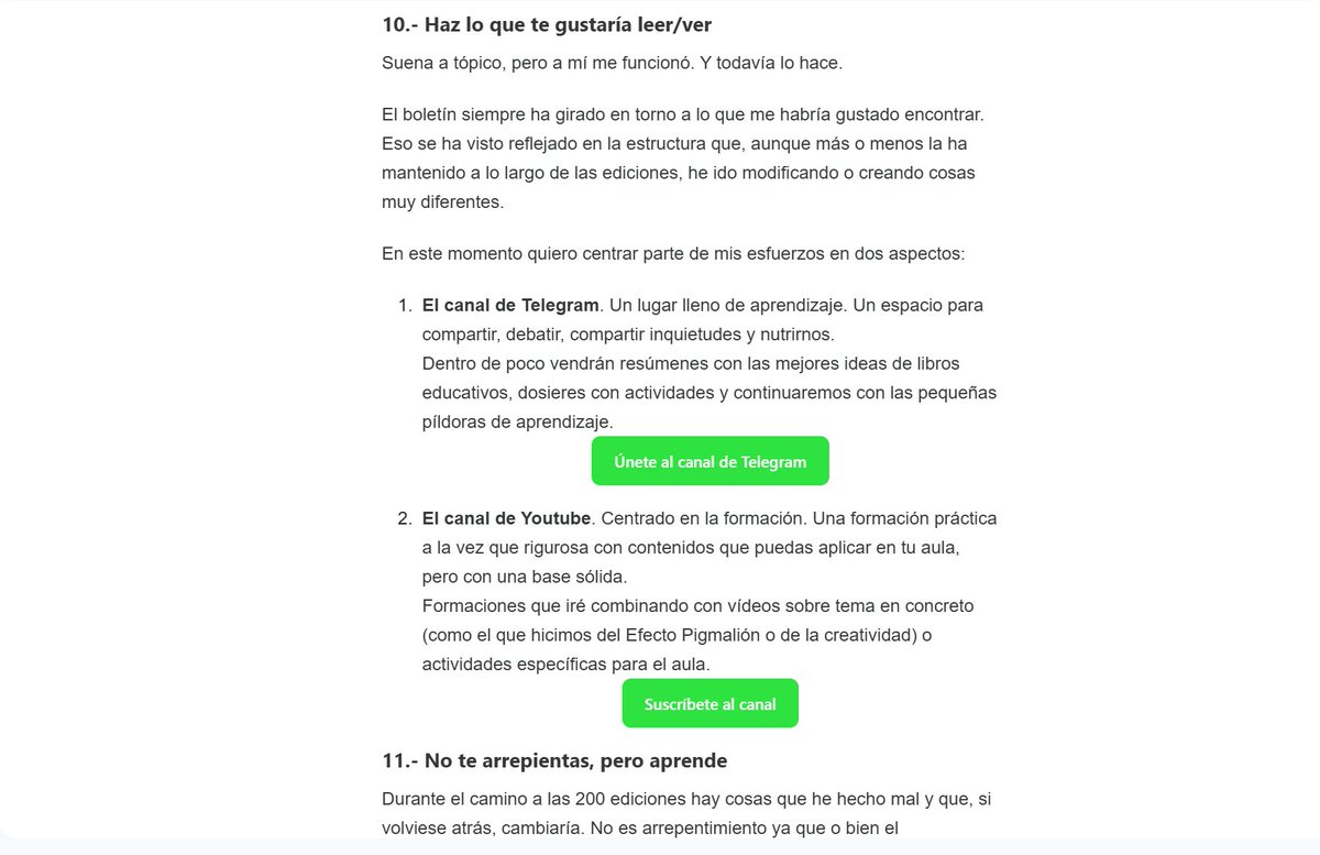 🎉 ¡200 Ediciones del <a href="/educlaustro/">Educlaustro | Boletín educativo</a>!

➡ Hoy cumplimos 200 ediciones, dos centenares de fines de semana enviando el boletín. Lo hacemos con 12 aprendizajes

¿Todavía no te has apuntado?