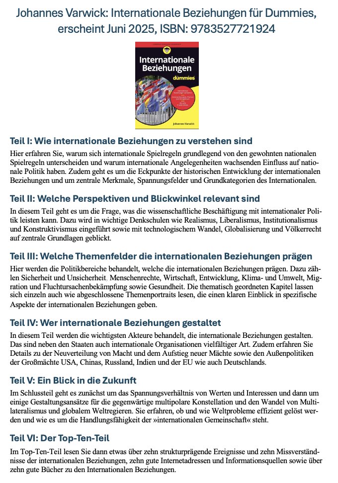 Johannes Varwick tweet media