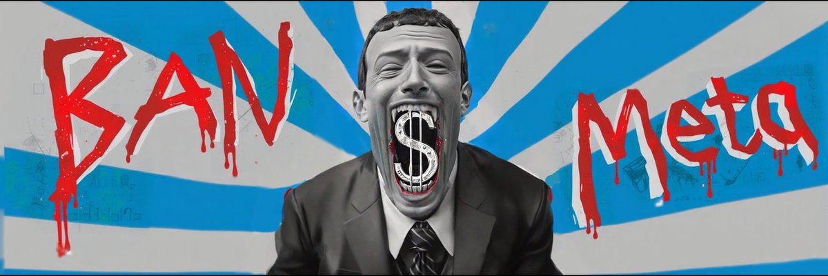 Timz_024's tweet photo. Are you tired of the data mining and privacy invasions fueled by Instagram and Facebook? It's time to take a stand

 X has become the sanctuary of free speech where real conversations happen without the fear of censorship. #BANMETA supports X's vision for an open internet. https://t.co/l2SQfwNwih