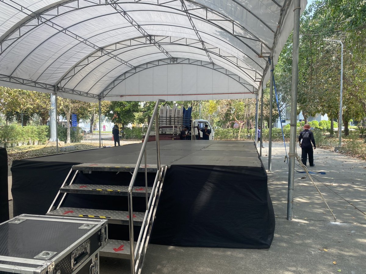 yoothana12's tweet image. #เวทีมาตรฐานแบบอลูมิเนียมได้ทุกความสูง
🥳 #มหาลัยสงฆ์ #ม.จุฬา
#ขอบคุณพี่ณิครับ
#PK Light and Sound System
#FutureNice
โทร.0814818007
🌠🌠🌠🌠🌠🌠🌠🌠🌠🌠
#เช่าโครงสร้างทรัสอลูมิเนียม
#เครื่องเสียงเช่าEvent
 #เช่าเอฟเฟคงานแต่ง
#เช่าระบบไฟแสงสี
#เช่าเวทีอลูมิเนียม
#เช่าเครื่องเสียง