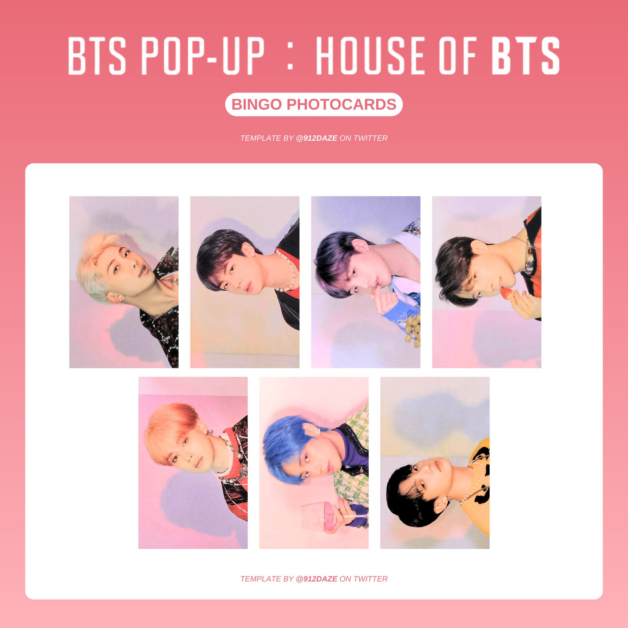 HOUSE OF BTS POP-UP 入場者特典 ポストカード　おまけ付き GjVVrDpbkAAssFp.jpg:large