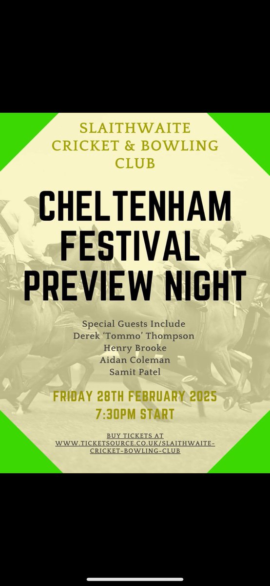 treveck's tweet photo. For all you Racing fans, this will be a brilliant night - tickets still available @tommoracing https://t.co/6GCrEHls9m